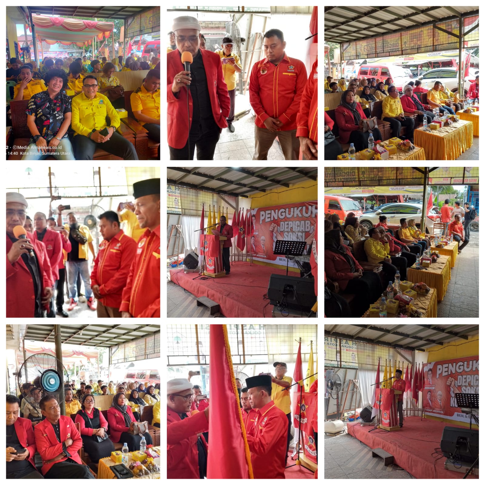 Maruli Malau Pimpin Depicab Soksi Binjai Periode 2022 – 2027