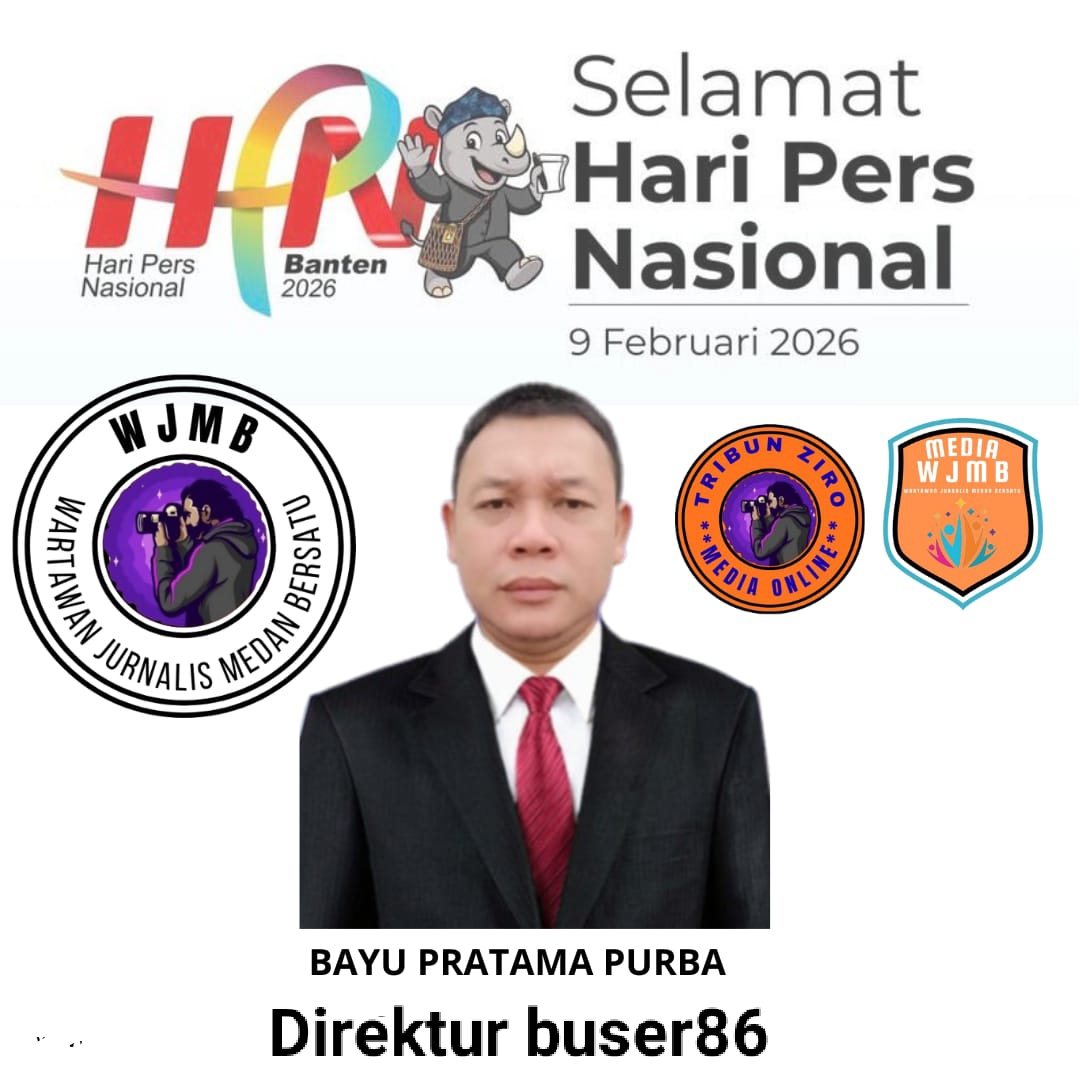 Direktur Media Online Buser86 mengucapkan semalat “SELAMAT HARI PERS NASIONAL”
