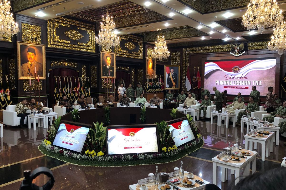 Pemerintah Perkuat Sinergi Melalui Konsolidasi dengan Tokoh Senior TNI