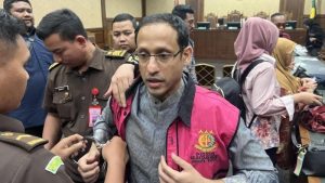 Nadiem Makarim Soroti Tuntutan 15 Tahun Penjara Ibrahim Arief: “Saya Sedih dan Bingung”