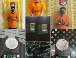 Satnarkoba Polres Binjai Bongkar 3 Kasus Narkoba dalam Sehari, 3 Tersangka Diamankan