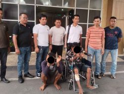 Viral, Polsek Medan Kota Tangkap 2 Residivis Maling Laptop, 1 DitembaK