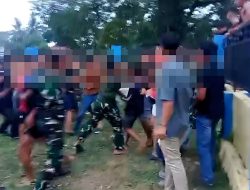 Viral Video Tentara Hajar Warga di Lampung, 8 Masuk RS, Ini Kronologiny