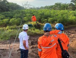 Diterjang Angin Kencang, 12 Tower PLN di Sumut Roboh dan Bengkok, Listrik Sempat Lumpuh Berjam-jam
