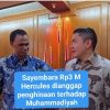 Jubir Ahmad Bahar Balas Sayembara Rp3 M Hercules: Itu Penghinaan terhadap Muhammadiyah