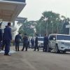 Prabowo Hadiri Upacara Persemayaman Eks Menhan Ryamizard Ryacudu di Kemhan