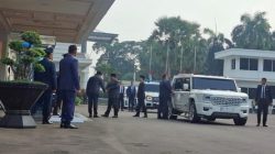Prabowo Hadiri Upacara Persemayaman Eks Menhan Ryamizard Ryacudu di Kemhan