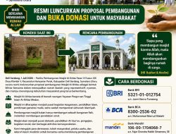 Panitia Pembangunan Masjid Al-Ikhlas Desa Klambir V Resmi Luncurkan Proposal Pembangunan dan Buka Donasi untuk Masyarakat