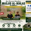 Wujudkan Rampungnya Pembangunan Masjid Al-Ikhlas Klambir V