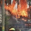 Rumah Adat Di Monumen Sisingamangaraja XII Medan Ludes Terbakar