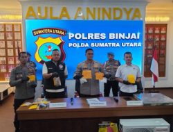 Dalam 1 Bulan, Polres Binjai Ungkap 16 Kasus Narkoba, 20 Tersangka Ditangkap  Binjai, sumutbrantas.id
