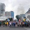 Ratusan Mahasiswa Cipayung Plus Sumut Unjuk Rasa, Tuntut Copot Kapolda Hingga Evaluasi Kabinet