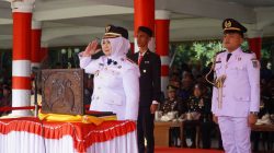 Plt Bupati Langkat Tiorita Pimpin Upacara Kemerdekaan ke-81 RI dengan Penuh Khidmat
