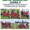 24 Tim Bersaing di Piala Putra Poms FC, SSB Alwasliyah Raih Juara 2